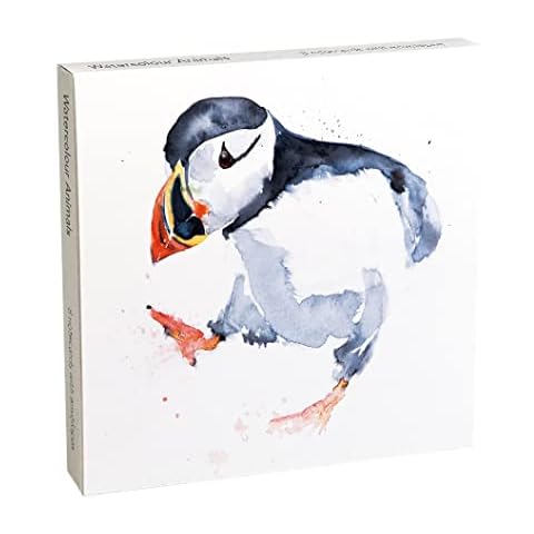 Museums & Galleries Watercolour Animals Card Pack Cover