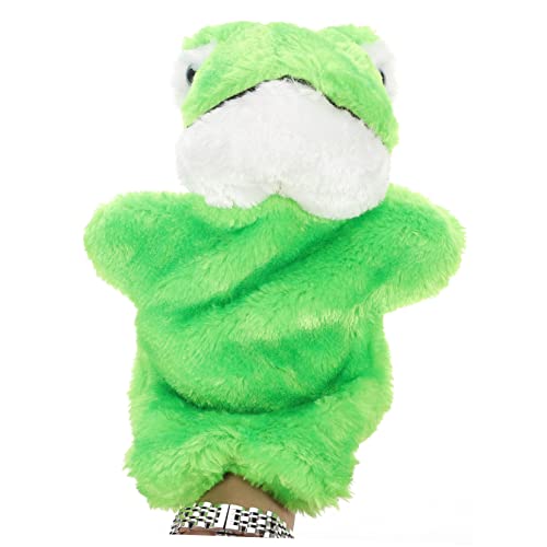 Toyvian 1 Unidade Brinquedos De Pelúcia Fantoche Brinquedos Para Contar Histórias Brinquedo Sapo Bri