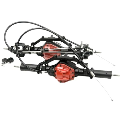 Essieux avant arrière Axial SCX10 en alliage 4WD avec verrouillage