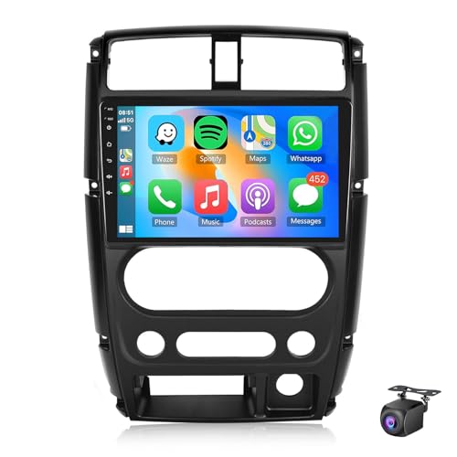 Conectividad CarPlay y GPS para Suzuki Jimny 2007-2012 con pantalla HD