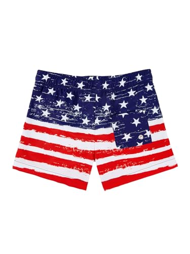 Image of American Trends Boys Swim Trunks Toddler Swim Shorts Bathing Suit Kids Swimsuit Youth Swimwear