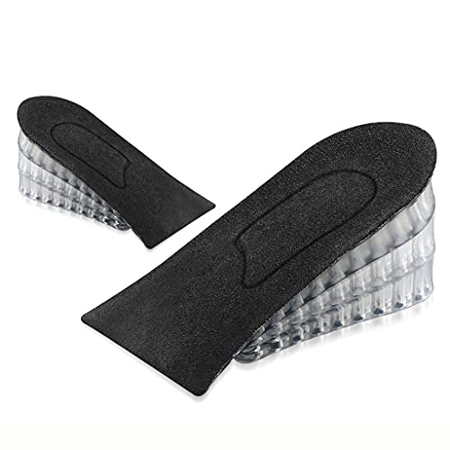 Increased Height Insoles Three-Layer Detachable Lift Pad Comfortable Shock Absorption for Men Women Height Adjustable (Color : G