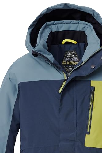 Chaqueta funcional Killtec Ksw 200 Bys con capucha impermeable para esquí infantil 3