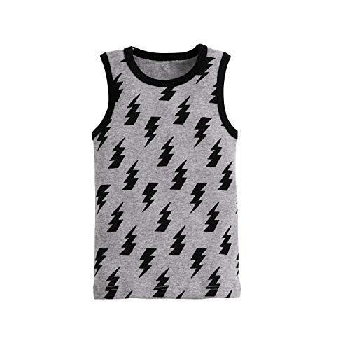 HUAER& Toddler Boys' 2-3 Pack Tank Tops (Lightning, 3T) - Thumbnail 2