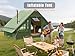 Inflatable Camping Tent, Glamping Blow Up Tent with Hand Pump for All-Season, 3 Mins Easy Setup, Waterproof Tens with Mesh Window for 4-6 Person, Suit for Family, Friend, Camp, Outdoor Gathering