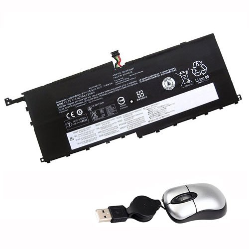 Batterie SB10F46467 pour Lenovo 00HW029 01AV409 15.2V 52Wh avec mini souris optique noire