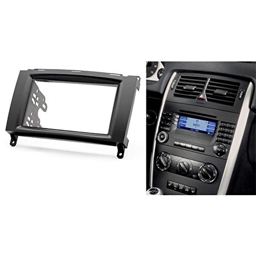 Hama Kit D'Autoradio 2 Din – Pour Mercedes Classe C – Noir – Réf. 00080905