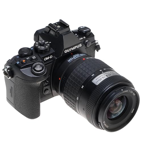 Hersmay Pro Autofocus 4/3-M4/3 - Adaptador de objetivo para objetivo 4/3 43 a M4/3 MFT Mount cámara para Olympus E-M5 E-M10 III para Panasonic G9 II G95 G10 G100V G100K GX1 GX7 GX9 GH6 BMPCC MMF3 MF2 - imagen 5