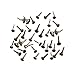 Tim Holtz Idea-ology Metal Mini Fasteners, 99 per Pack, 1/4 Inch, Antique Finishes, TH92790