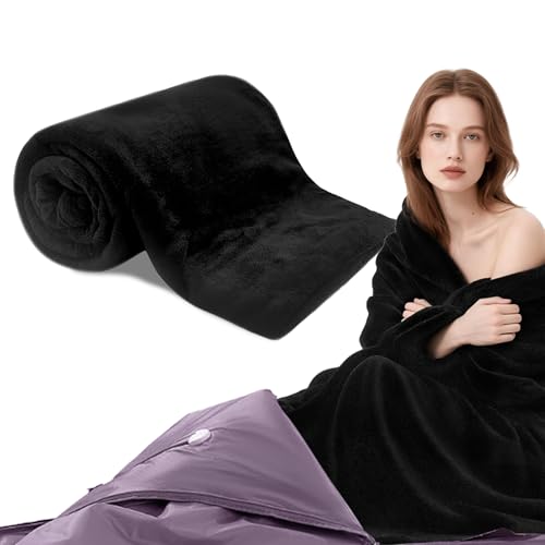 JZHLLA 70 x 30 Sauna Blanket Insert Towel Reusable for Infrared Sauna Blankets Quick-Dry Warm Soft Absorbent Towel Cover for Home Spa Gym Pool and Portable Sauna Accessories