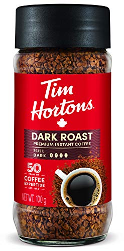 Tim Hortons café instantané Dark Roast, 100 g