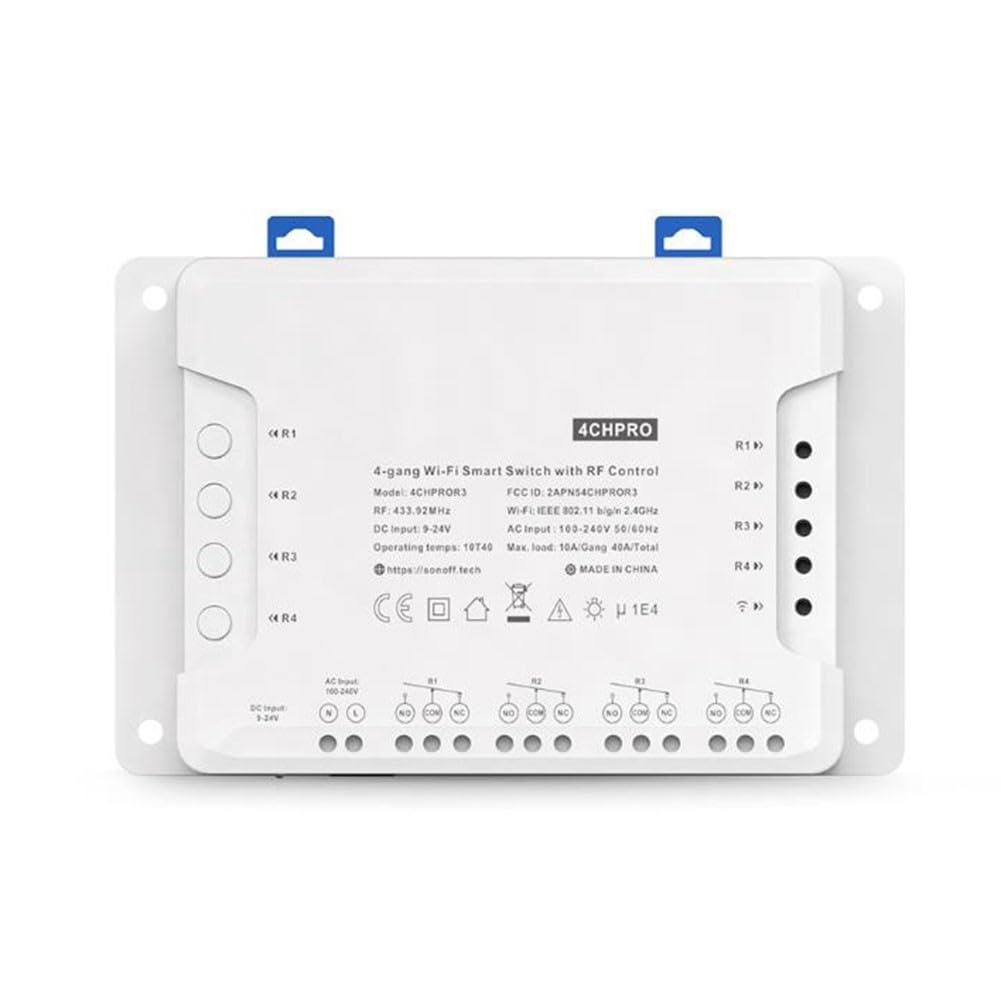 SPORTARC Smart-Lichtschalter, 4-K-WLAN-Modul, R3 Pro R3, Sprachsteuerung, Alexa-kompatibel, RF-Fernbedienung, Heimautomation