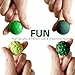 Stylish Magnetic Sensory Fidget Balls, Silent Stress Relief Desk Toy, 4 Pack Multi-Color Tactile Texture Fidget Toys for Adult & Teens, Anxiety Calming Down, Weighted Magnetic Fidgets