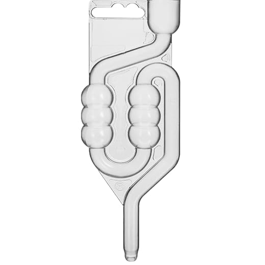 Esclusa para preparar cerveza casera