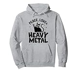 Photo Gallery pace, amore & heavy metal satanic cat satan band punk cat felpa con cappuccio Photo Gallery pace, amore & heavy metal satanic cat satan band punk cat felpa con cappuccio