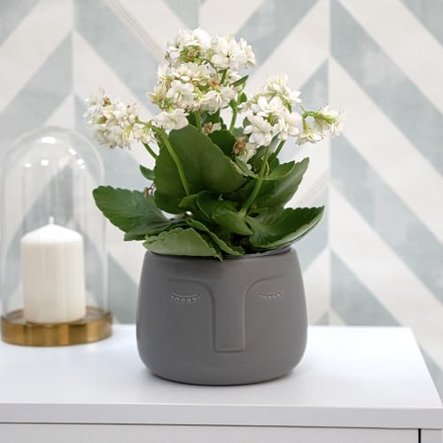 Cache-pot géométrique céramique VINTHERA Moa au design haut de gamme - 4