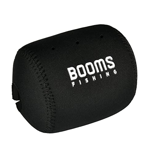 Booms Fishing RC1 Neoprene Reel Cover, Round Baitcasting Reels Cover, Fit for 50 100 200 300 400 800 1000 2000 3000 4000~10000 Conventional Reels, S/M/L/XL Size XL (4.7" W x 3.7" D)