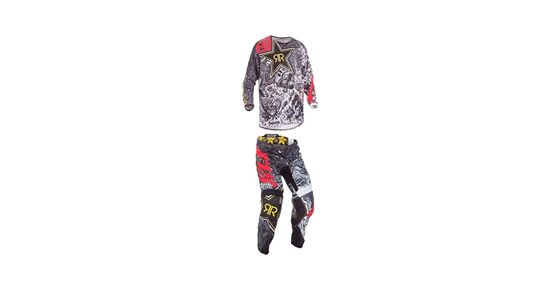 Amazon.co.jp: FLY フライ KINETIC MESH ROCKSTAR JERSEY オフ