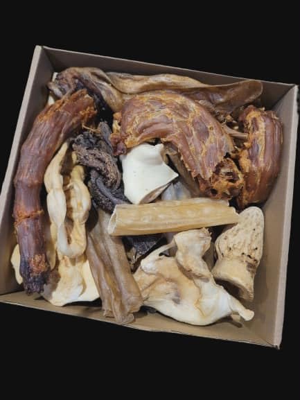 1kg Mixed Natural Dog Treats Chews Hypo-Allergenic Grain Free Gluten Free Hypo-Allergenic Grain Free Gluten Free by Two Amigos Pet Supplies