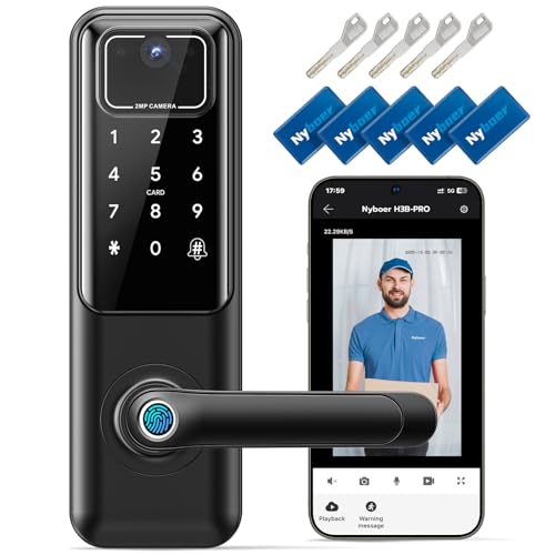 Nyboer WiFi Video Smart Door Lock
