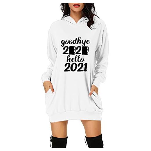 Vectry Damen Hoodie klänning brev tryck grafisk tröja långärmad topp sport tröja huvtröja toppar avslappnad höst miniklänning med fickor