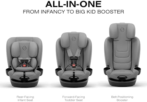 Callisto G 360 Select Rotating All-in-One Convertible Car Seat - Grey - 3