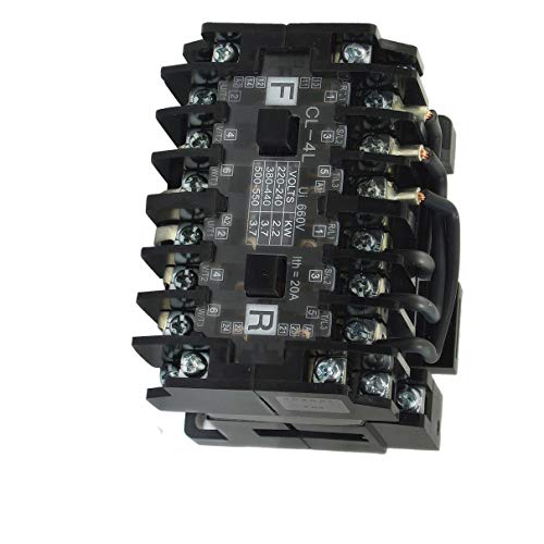 Aexit 4L Rate Coil Voltage 220V Ith 20A 3 Poles 2NO 2NC AC Contactor (f74b0832768ca77d6f884744f12624f3)