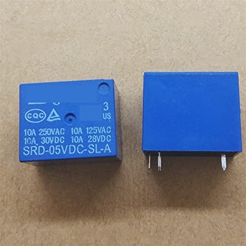 Relés SRD-05VDC-SL-A 5V evitan sobrecargas aislando circuitos con 4 pines PCB 2