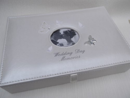 Wedding Butterfly Memory Keepsake Box