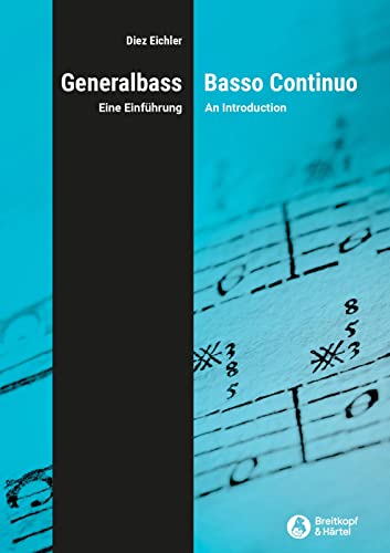 Generalbass Eine Einführung méthode de basse continue livre de musique classique BV 453