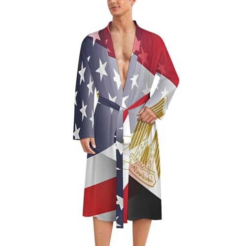 Ropa de dormir suave y camisón largo masculino para noches de descanso