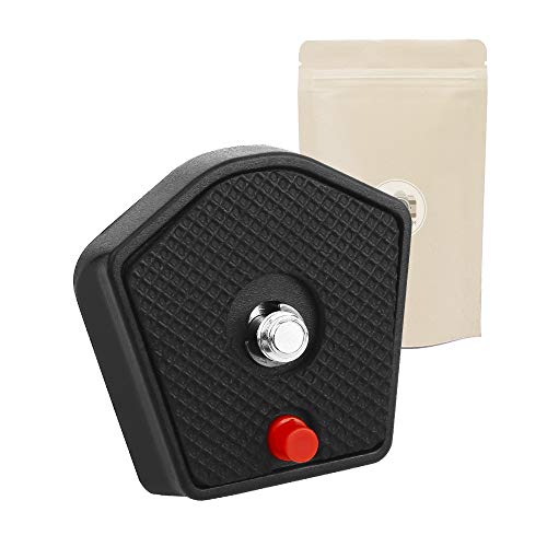 Lot De 2 Plaques Dégagement Rapide 785PL - Vis 6.35mm Compatibles Manfrotto Modo Trépieds Reflex