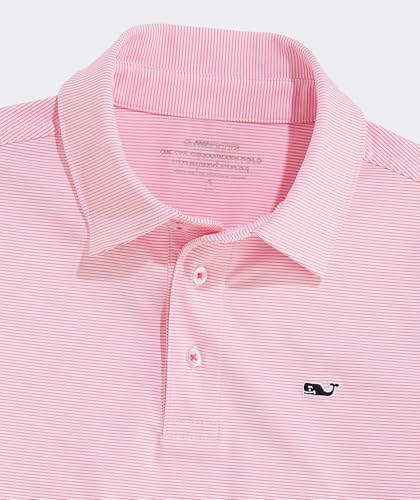 Image of Vineyard Vines Kids St. Jeans Stripe Sankaty Polo (Toddler /Little Kid /Big Kid)