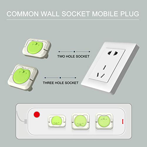 STOBOK O Plugue de Tomada de SeguranÃ§a para BebÃª de 24 Unidades Cobre O Protetor ElÃ©trico Ã  Prov