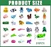 Imagen de PLUSHCEWT Juego de 28 animales impresos en 3D al azar