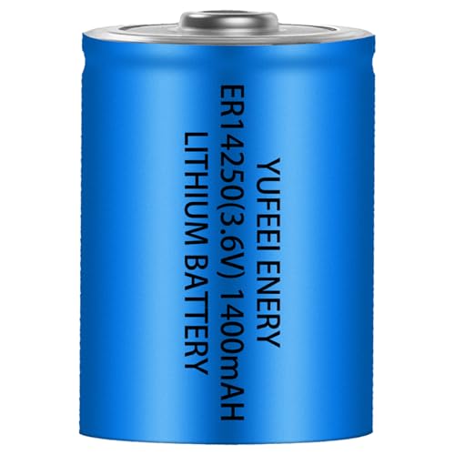 YUFEEI�y1�Z�b�g�z�x�r�[�A���[�� E-202 ��p�d�r ER14250 XL-050F 1/2AA 3.6V 1400mAh ���`�E���d�r Li-SOCL?��[�d���d�r