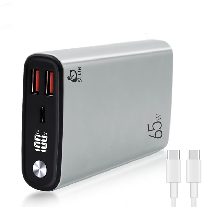 Amazon | 65W モバイルバッテリー 大容量 【20000mAh大容量・業界新