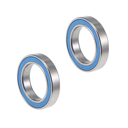 PATIKIL 6803-2RS 17 mm x 26 mm x 5 mm P6 (ABEC3) Profunda ranura bolas rodamientos, 2 unidades cromo acero para potencia de transmisión PATIKIL 6803-2RS 17 mm x 26 mm x 5 mm P6 (ABEC3) Profunda ranura bolas rodamientos, 2 unidades cromo acero para potencia de transmisión