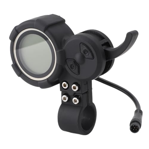Asixxsix 電動スクーターLCDディスプレイパネル、防水 6ピンE