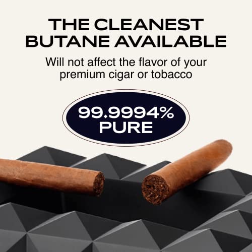 Colibri Premium Butane Fuel Refill For Lighters, 300Ml (10.1Fl Oz) Cans, Pack Of 2, Butane Torch Replacement Canisters, 99.999% Pure Butane Refill Fluid For Lighters #TOP2