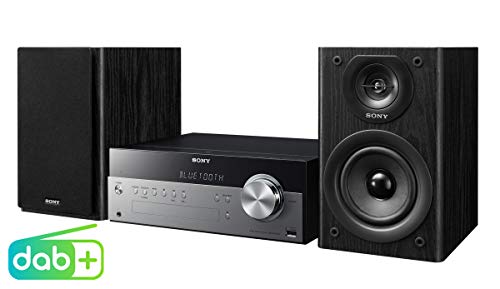 Preisvergleich Produktbild Sony CMT-SBT100B Micro-HiFi-Anlage (CD, DAB+ Digitalradio, FM / AM, USB, Bluetooth) silber