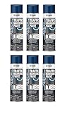 20-649 Seymour Stripe Water-Based Traffic Marking Paint—Dark Handicap Blue (18 oz, 6-Pack) | Contractor Bulk Case Line Striping Paint for Asphalt & Parking Lots