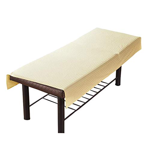 Baoblaze Beige Pad Beddengoed Laken Laken voor Massagetafel - 80x180cm - Image 4