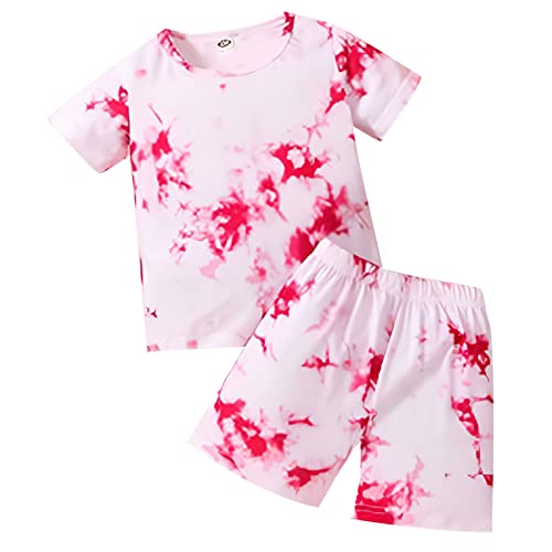 Conjunto de roupas para recém-nascidas e bebês unissex primavera verão estampado de algodão manga cu