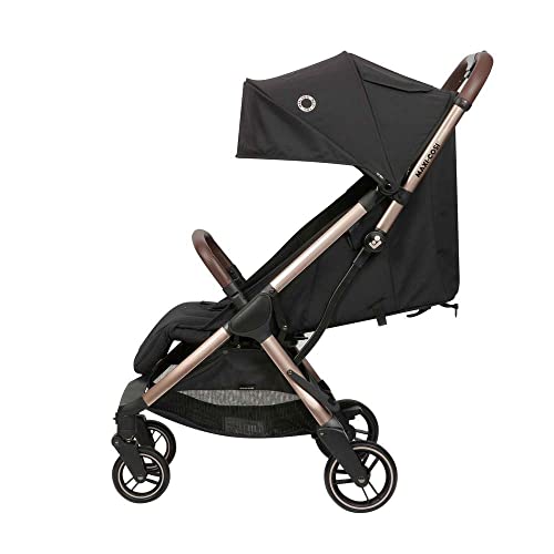 Maxi-Cosi, STR002, Carrinho de Bebê Eva, Essential Black, Champagne