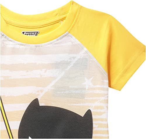 Image of URBANPLAYERS Baby-Boy's Relaxed T-Shirt (ESOC41883JLBTE Gold Yellow 18)