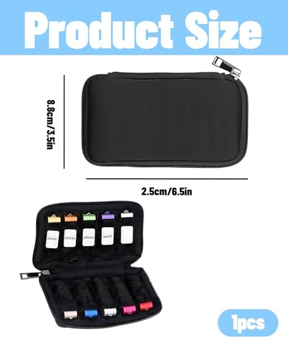Image of Storage Bag for USB, Organizer Holder for USB Flash /Drivethumb Drives, Pen Drives, External Hard Drives for Tech Professionals, Students, Travelers