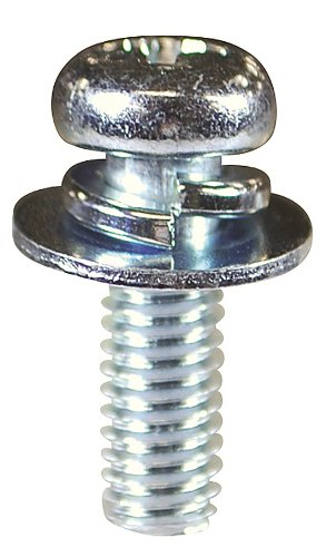 大里 ユニクロ 小ねじ 座金組込式 P-25 6Φ×長さ10mm 20本入 (61331)