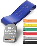 TRENDY SPORT Widerstandsband 2,5m latexfrei – Level 5 Extra Stark – Fitnessband für intensives Krafttraining & Muskelaufbau – rutschfest, puderfrei