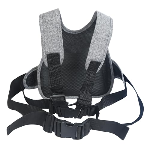 Image of Little Lock Kids Bike Safety Belt - Secure, Comfy & Easy-to-Use Harness for Two-Wheelers | Perfect for Bikes & Scooters | Ride Safe with Confidence (Grey)